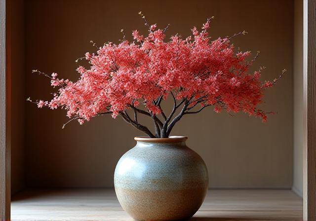 季節の生け花としつらえ